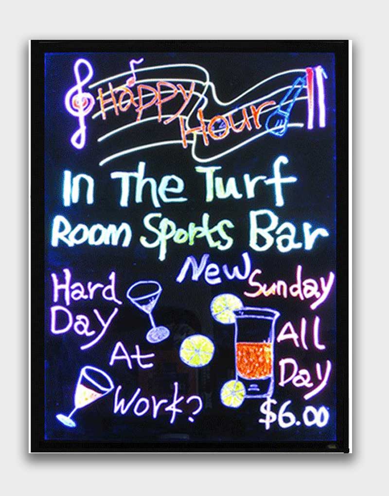 Led Writing Board Signage Kraft